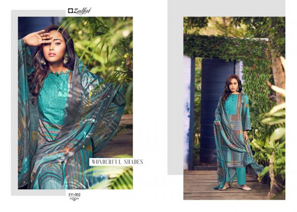 Zulfat Navika 3 Fancy Cotton Digital Printed Dress Materials